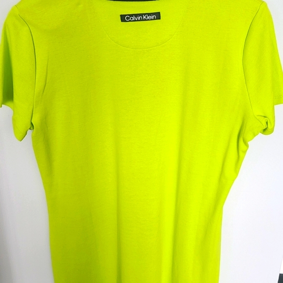 Calvin Klein Polo Dress - Lime green, Size L - Picture 4 of 4
